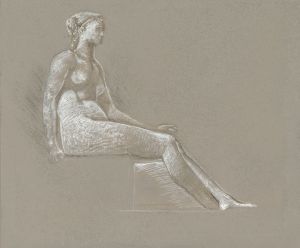 Female nude study