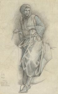 A study for Sir Ewain in the Holy Grail Tapestries