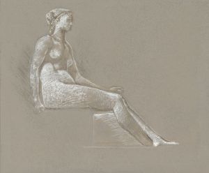 Female nude study