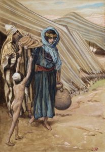 Hagar Departeth From Abraham