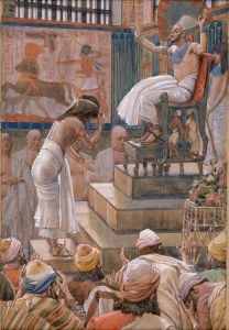 Joseph and His Brethren Welcomed by Pharaoh