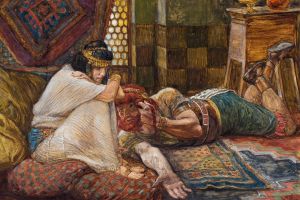Samson Reveals His Secret to Delilah