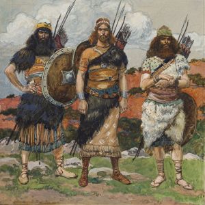 Three of David’s Captains