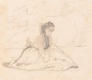 Woman with a parasol