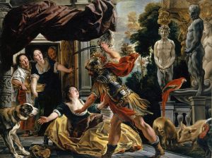 Ulysses Threatening Circe