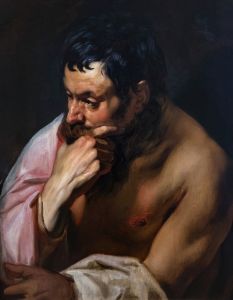 The thinker or Fauna in meditation