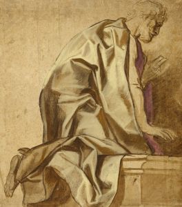 Man Kneeling, Facing Right