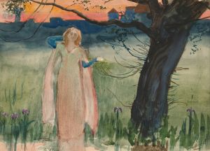 Ophelia by the brook – Act IV, Scene VII, Hamlet