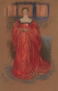 Study of a woman in Renaissance costume