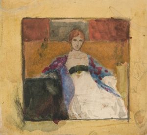 Woman seated