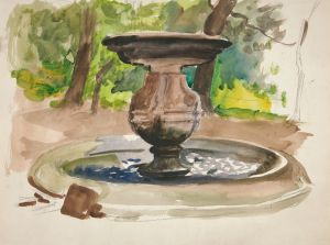 Study of a fountain