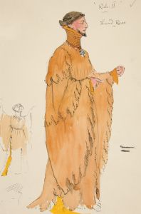Lord Ross, costume sketch for Henry Irving’s Planned Production of King Richard II