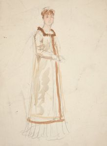 Sketch of a woman – study for a play