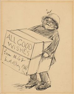 Man Delivering a Holiday Box