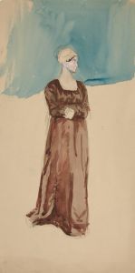 Sketch of a woman