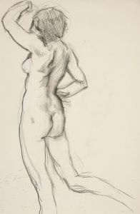 Figure study for ‘The Hours’