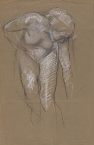 Figure study for ‘The Spirit of Light’ mural