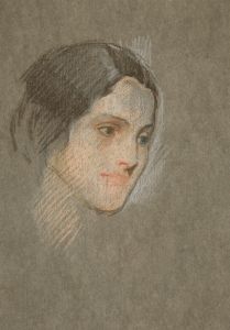 Portrait of an unidentified woman
