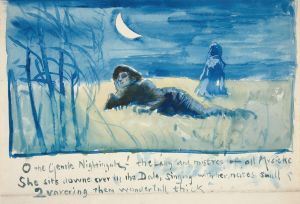 Sketch for ‘O the Gentle Nightingale!’