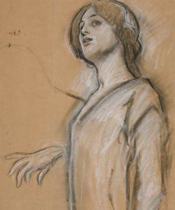 Study for ‘Isabella the Catholic’