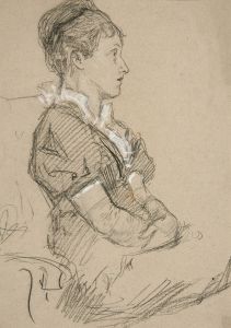 Study of seated women