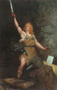 Siegfried in der Schmiede