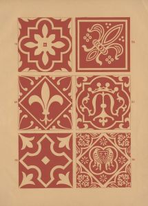 Examples of encaustic tiles Pl.15