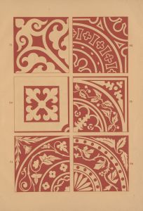 Examples of encaustic tiles Pl.13