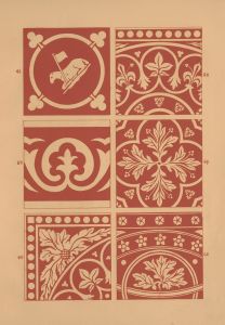 Examples of encaustic tiles Pl.10
