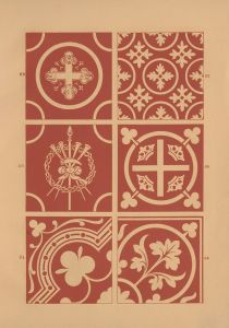 Examples of encaustic tiles Pl.08