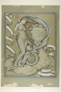 Figure Study for Rubaiyat of Omar Khayyam
