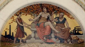 Corrupt legislation mural