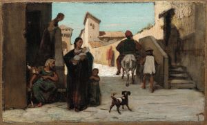 The Fable of the Miller, His Son, and the Donkey No. 4