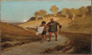 The Fable of the Miller, His Son, and the Donkey No. 8