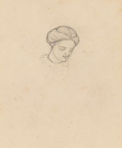 Study of a Girl’s Head