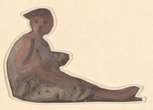 Study for ‘Greek Girls Bathing’ X