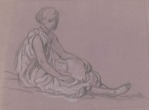 Study for ‘Greek Girls Bathing’ XV