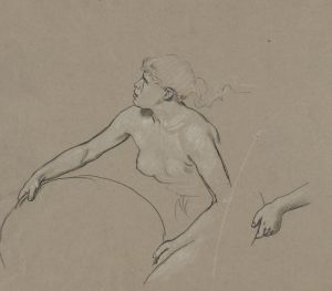 Studies for Figure of Spring