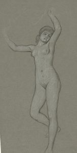 Study for Figure of Luna