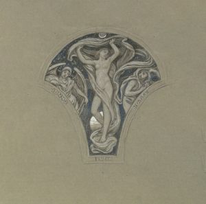 Study for Luna and Attendants