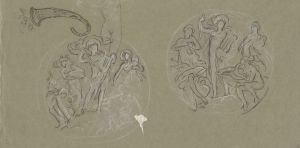 Sheet of studies for Huntington Ceiling