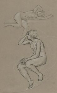 Studies for Figure of Spring