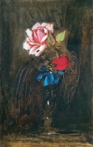 Vase mit Blumen