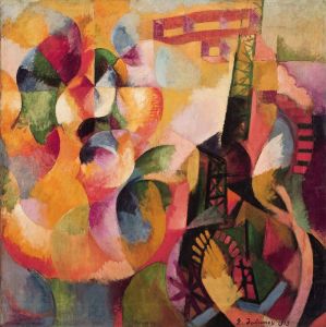 Soleil, tour, aéroplane