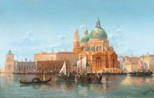 Venice, a View of the Punta della Dogana