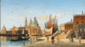 Venice, a View of Santa Maria della Salute