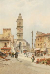 Platz In Capua In Italien