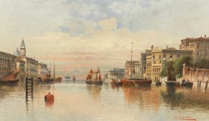Venice, a View of a Canal