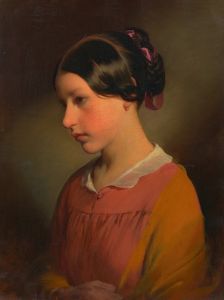 Ludmilla Amerling  als Kind