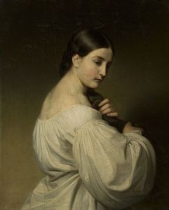 Portrait of a young woman